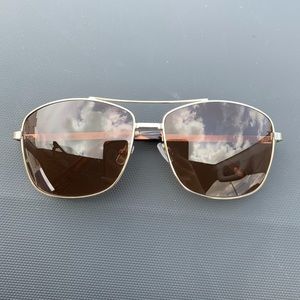 Fossil Navigator Aviator Sunglasses Unisex